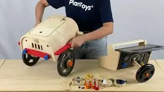 Plan Toys 3494 Motor Mechanic - Assembly Instructions