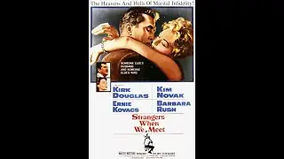 Kirk Douglas and Kim Novak in 