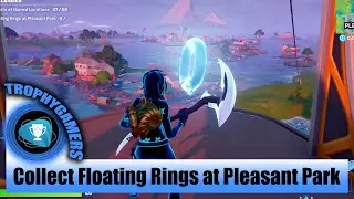 Fortnite - Collect Floating Rings at Pleasant Park All Locations - Week 4 Aquaman Challenge