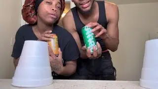 Green Vs Orange challenge, like, comment, subscribe and follow our tik tok #fypシ゚viral #couplecomedy
