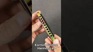 Custom harmonicas with full overblow / overdraw setup in two weeks. DM me for any questions. #kormin