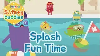 Splash Fun Time | Swimming safety | Ditomon Safety Songs | Safety song for kids