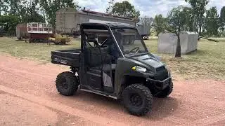 2018 POLARIS RANGER XP900 DIESEL 4WD SIDE BY SIDE ATV