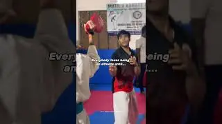 Everybody￼ loves being an athlete until. Gatting injured 🤕🥋 #shorts #karate