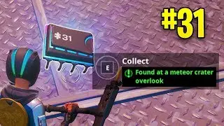 FortByte #31 - FOUND AT A METEOR CRATER OVERLOOK - PUZZLE LOCATION - FortByte Challenges