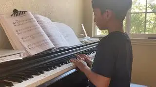 Aniketh playing jasmine song