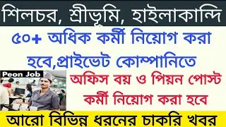 Office Boy ane Peon Job vacancy|Job vacancy silchar|Office boy Job|Sribhumi job|Hailakandi job 2025
