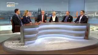 &bdquo;Der Polarisierer im Wei&szlig;en Haus&ldquo; - Internationaler Fr&uuml;hschoppen vom 28.01.18