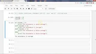 Python Conditional Statement Tutorial | Multiple conditional statements with if elif else in python