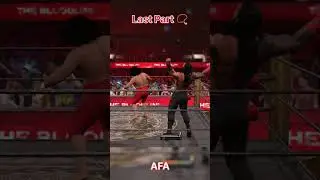 Roman Reigns VS Afa | Wwe 2k25 Showcase 😱🔥 #wwe2k25