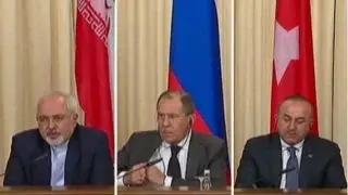 Russia, Turkey and Iran negotiate Syria without US