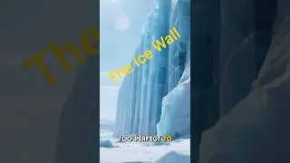 The Ice Wall &mdash; Too Perfect to Be Natural?