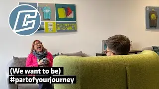 We want to be #partofyourjourney