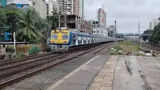 Mumbai A.C local train. Beautiful grey colour#vlog #viralvideo #youtube #mumbai 