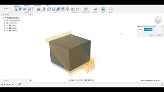 How to create plane through two edge