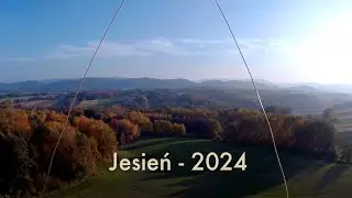 Jesienny lot motolotnią.