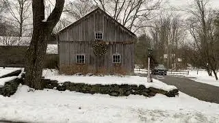 Winter Scenes in Weston CT