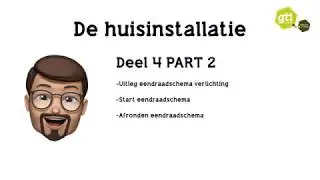 HUISINSTALLATIE DEEL 4 EENDRAADSCHEMA PART2