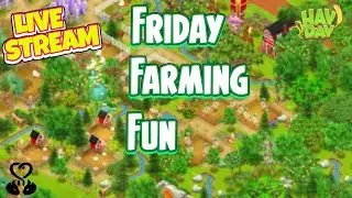 Hay Day LIVE-Farm Pass Points on all Farms and a little bit of Restart!!