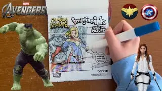 💥 Captain Marvel Imagine Ink coloring book! 💥