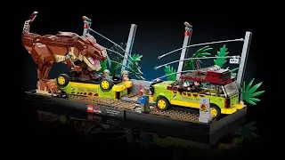 Обзор на Lego набор Jurassic World 76956 'T.Rex Breakout' 'Побег Тирекса'