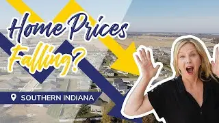 Are Home Prices Falling? - Living in Indiana #realestate #southernindiana #homeprices