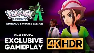 8 Minutes of Pok&eacute;mon Legends Z-A in 4K HDR | GAMEPLAY + PREVIEW (Nintendo Switch 2)