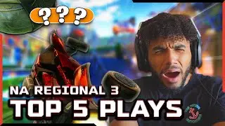 RLCS Top 5 Plays with ROLL DIZZ - NA Regional 3