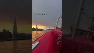 @ someone that needs to hear this ❤️ #thamesrockets #london #londonsunset #sunset #speedboat #boats
