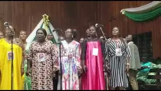 CHORALE MIXTE C.E.C AU CATHÉDRALE DU CENTENAIRE PROTESTANT KINSHASA/CULTE D'ACTION DE GRÂCE 8/01/23