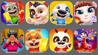 🥳My Talking Tom,Tom Chase Gold,Zombie Tsunami,Tom Time Rush,Plant vs zombie,🦖🦖