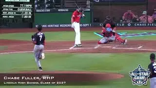 Chase Fuller Prospect Video, RHP, Lincoln High School Class of 2027, #PGASG, CF Cam