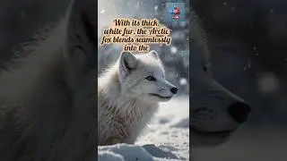 Arctic Fox: Nature&rsquo;s Ultimate Survivor! ❄️🦊 #arcticfoxes #arcticfox #polarfox #arcticscience