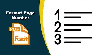 How to Add and Format Page Numbers in a PDF Document in Foxit PDF Editor