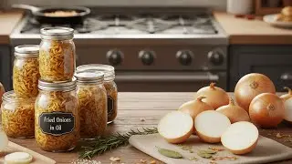 FRIED ONIONS FOR WINTER: 2 WAYS | Easy Meal Prep Recipe