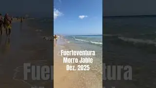 Fuerteventura Strandspaziergang Playa del Matorral #shorts #fuerteventura #travel #beach