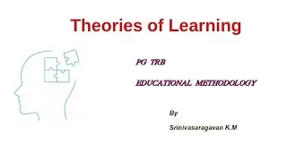THEORIES OF LEARNING - PAVLOV'S CLASSICAL CONDITONING