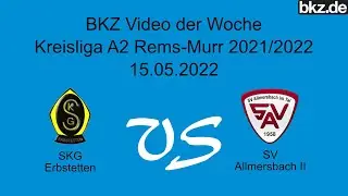 Fußball-Kreisliga A2: SKG Erbstetten - SV Allmersbach II