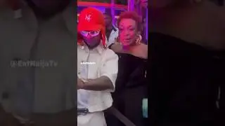 Poco Lee Meets Burna Boy&rsquo;s Mom at the YouTube Grammy Party 😱🔥#shorts #foryou #trending