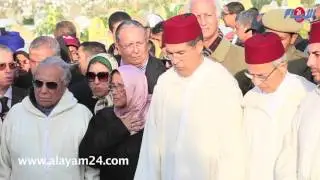 كاميرا الأيام 24 ترصد لكم مالم تشاهدونه في الجنازة المهيبة  للراحل الطيب الصديقي
