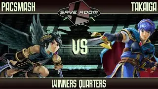 PacSmash (Dark Pit) vs Takaiga (Marth) - Save Room 31 Winners Quarters