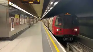 Northern Line: Train Approaching Battersea Power Station