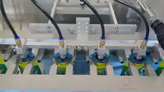 One out of four pouch liquid pre-made bags packing machine One hour 5000 bags