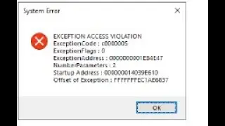WILCOM EXCEPTION ACCESS VIOLATION (SOLVED)