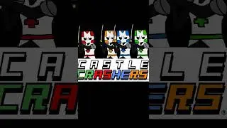 The 4 Brave Champion's lol #castlecrashersremastered #videogame