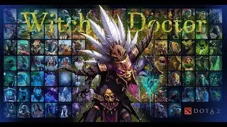 Hero in Focus: Witch Doctor | Only Death Ward Can Kill Five Heroes | Episode 1 | Dota 2 Pro Gameplay