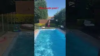 Slow mode pool jumps#family #familyfun #schoolholidays #pooljumps