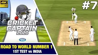 Cricket Captain 2020 #7 | ANOTHER UNBELIEVABLE TEST! | Road to Number 1 (England)