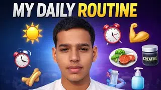 MY DAILY ROUTINE = Workout/Diet/Study/