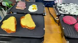 GreenPan Nonstick 7-in-1 Contact Grill with Waffle Plates on QVC